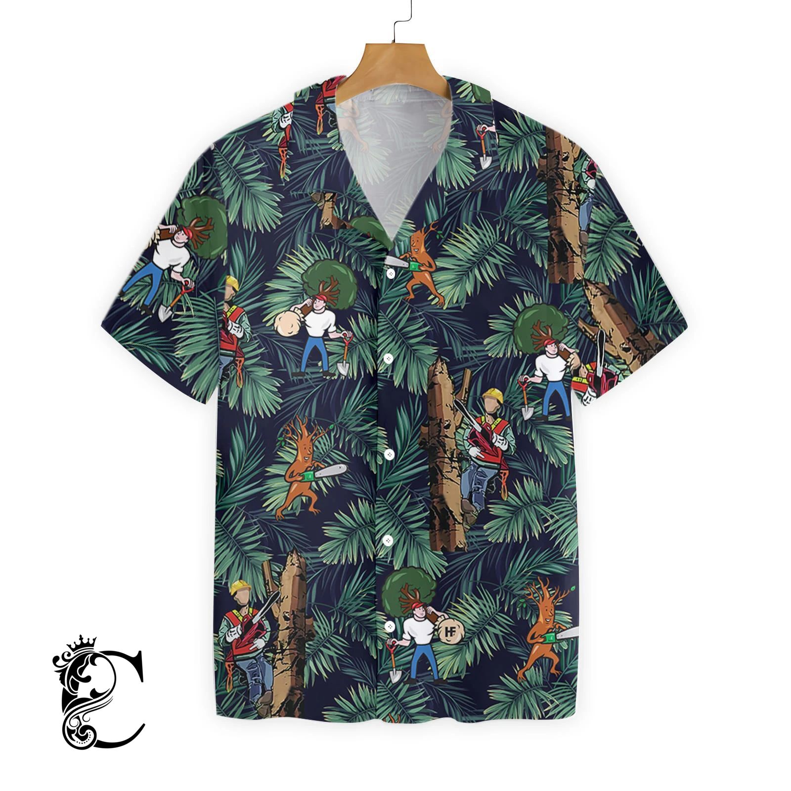 Arborist Proud 5 Ez12 2412 Hawaiian Shirt