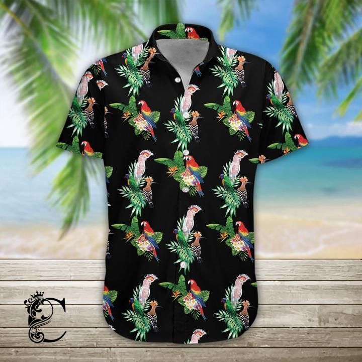 Beach Shirt Discover Cool Parrot Hawaiian Shirt- Chillicothemall