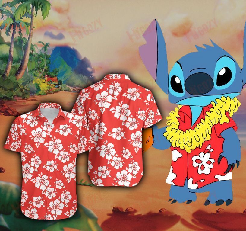 Baeelly™ Stitch Aloha Shirts – Lv296