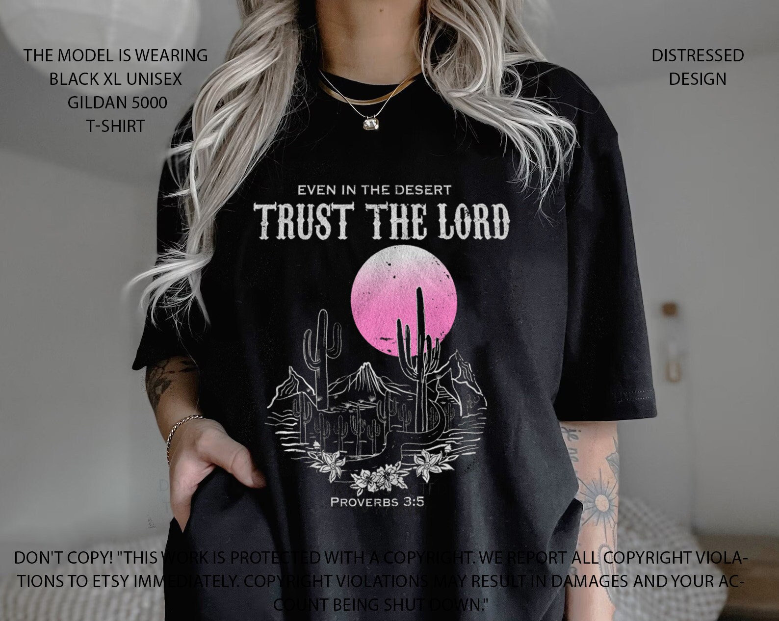 Trust In the Lord Christian Shirts Christian Tshirts Jesus Shirt Christian Apparel Christian Shirt Christian TShirts Christian Graphic Tees