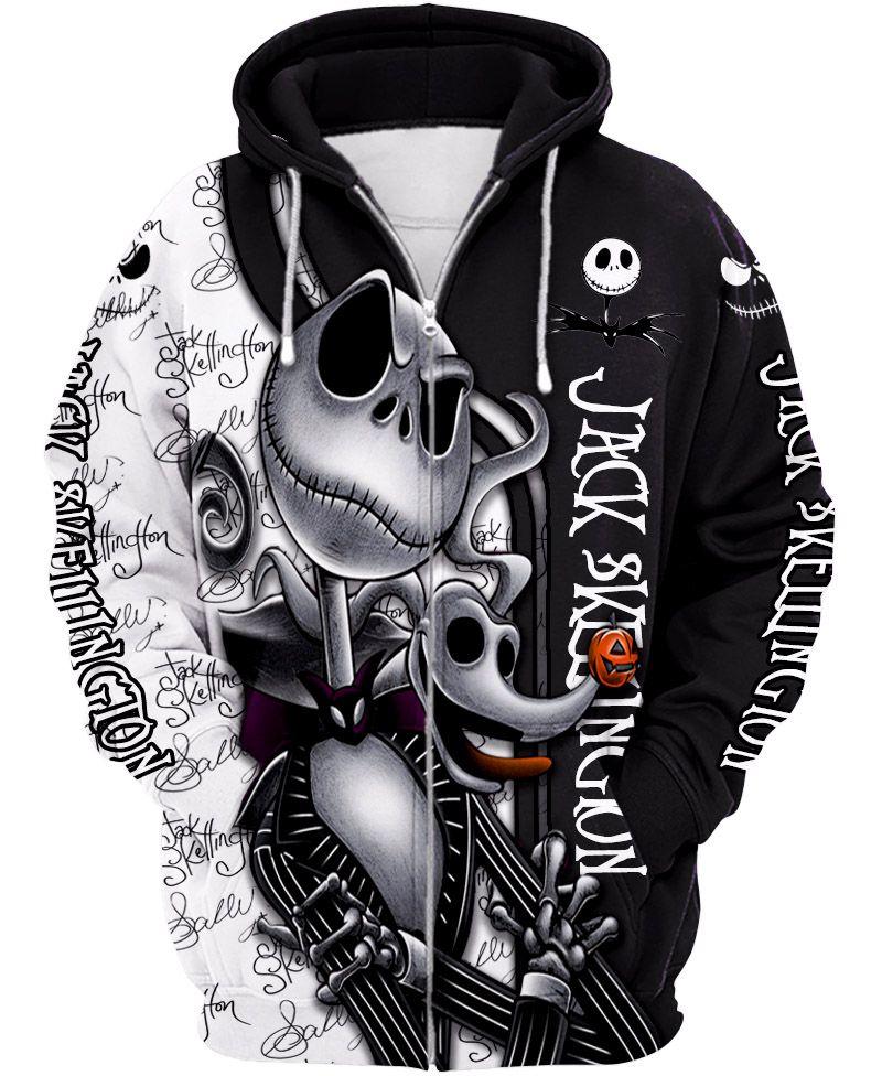 The Nightmare Before Christmas Zip-Up Hoodie