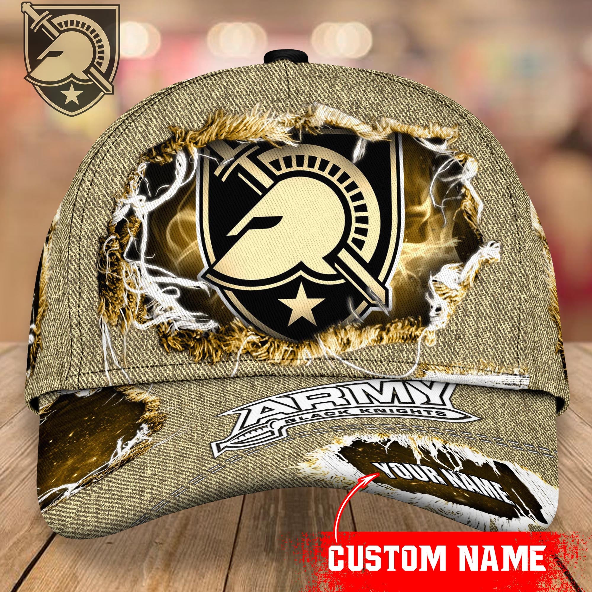 Army Black Knights Baseball Caps Custom Name