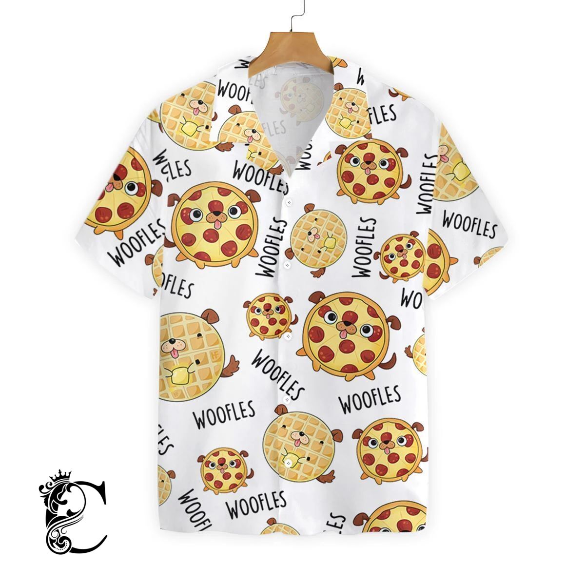 Woofles Pizza And Cake Ez24 2810 Hawaiian Shirt