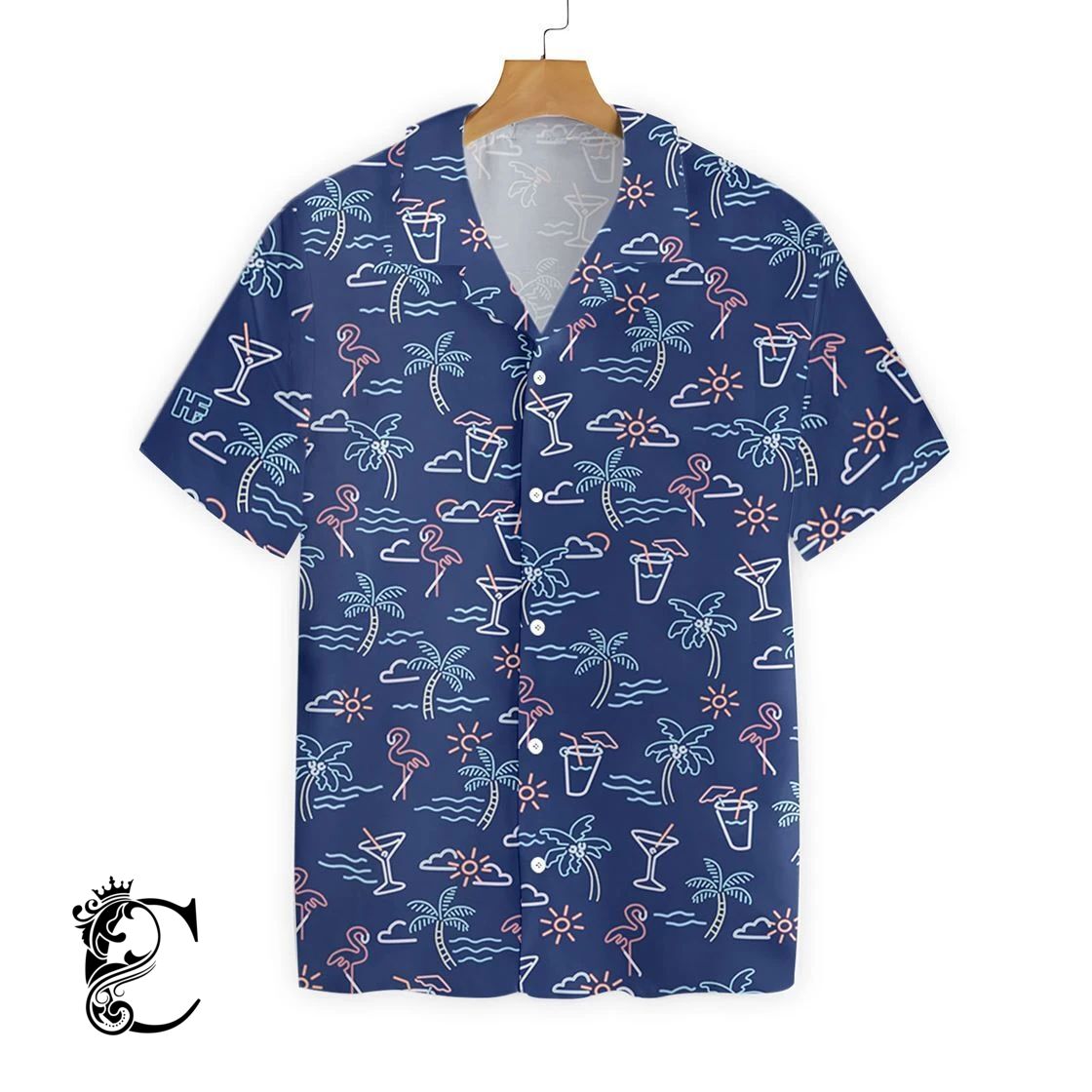 Beach Party Tropical Flamingo Ez22 1812 Hawaiian Shirt