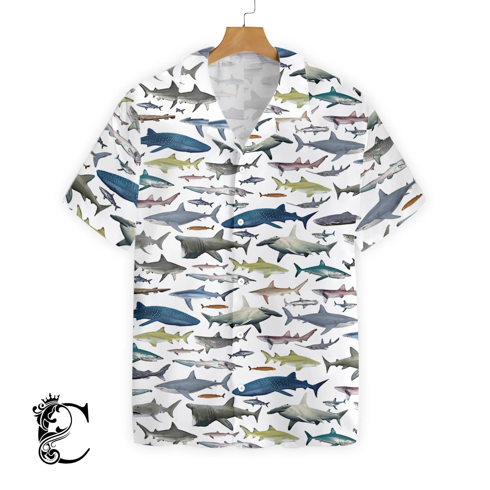 Type Of Sharks Ez01 2810 Hawaiian Shirt