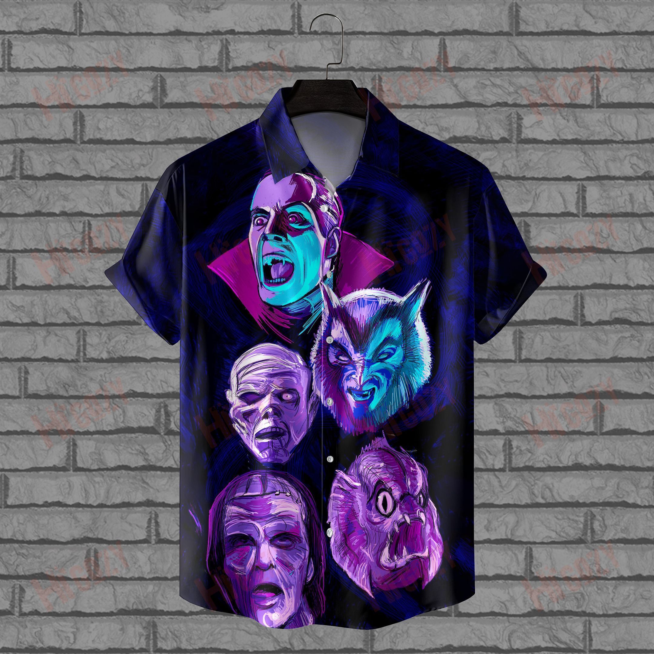 Universal Monsters Hawaiian Shirt