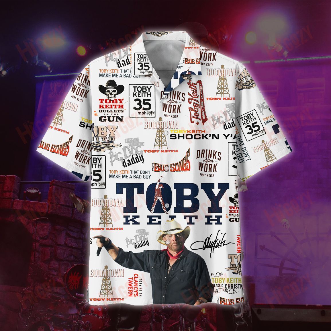 Toby Keith Hawaiian Shirt Limited Edition