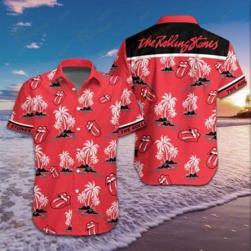 The Rolling Stones Shirt Hawaiian