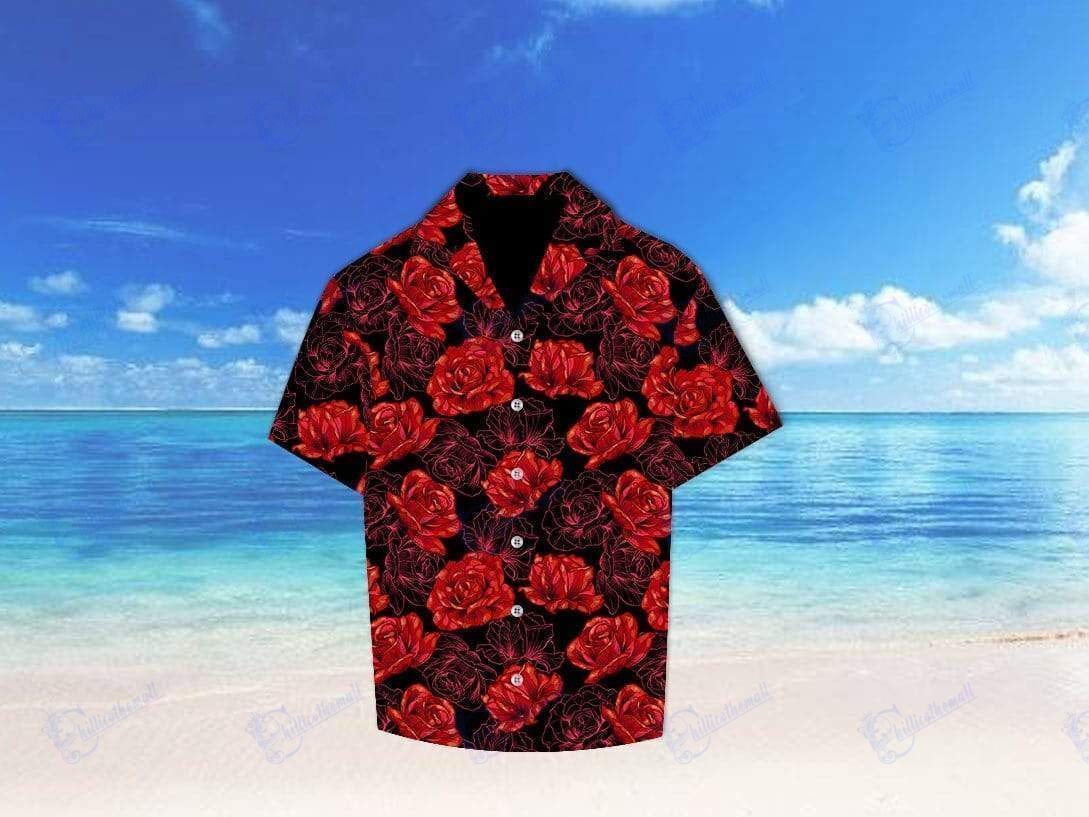 Beach Shirt Find Hawaiian Aloha Shirts Awesome Rose- Chillicothemall