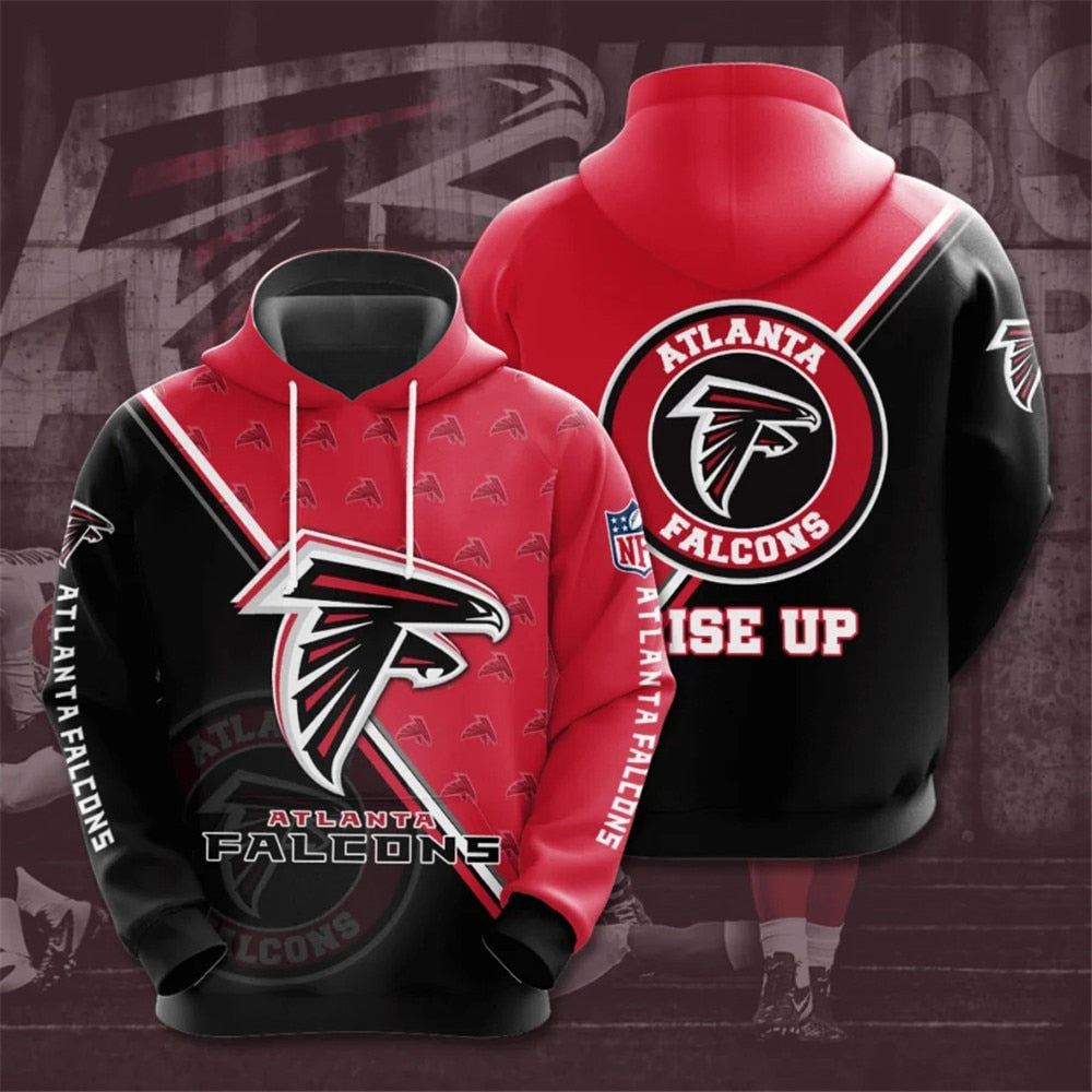 Atlanta Falcons Hoodie Seal Motifs