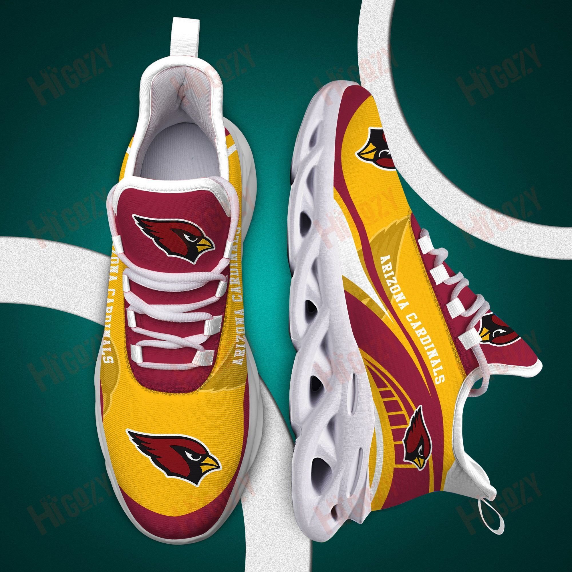 Arizona Cardinals 3D Clunky Sneaker New Trending 2021 Summer N1642