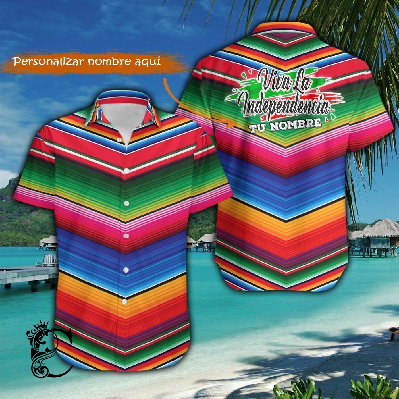 Beach Shirt Shop Mexico Hawaiian Shirts – Lk285- Chillicothemall