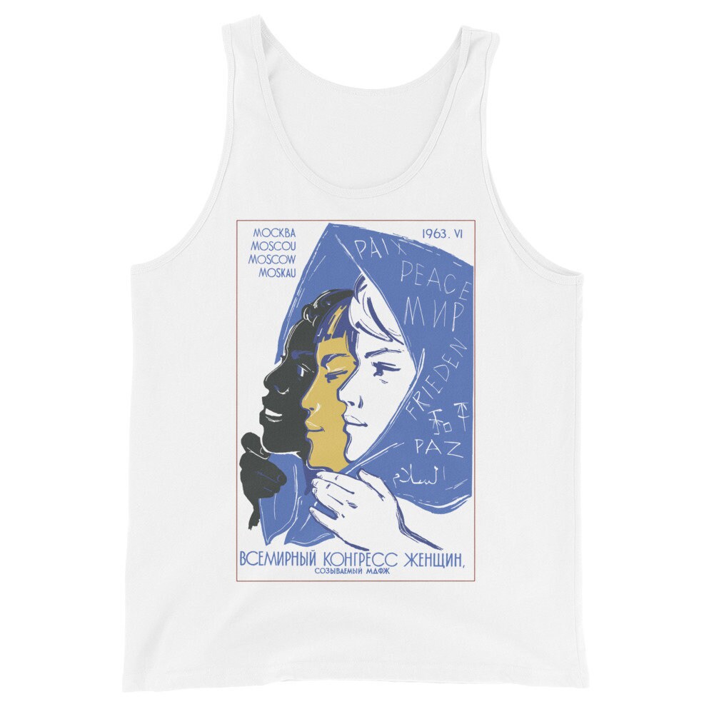 World Congress of Women 1963 – Soviet Propaganda Tank Top