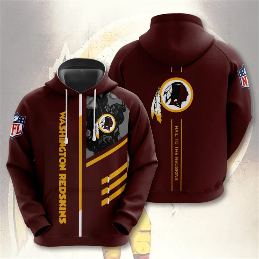 Washington Commanders Hoodies Mens No 1