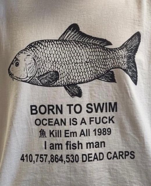 Born To Swim Ocean Is A Fuck Tshirt