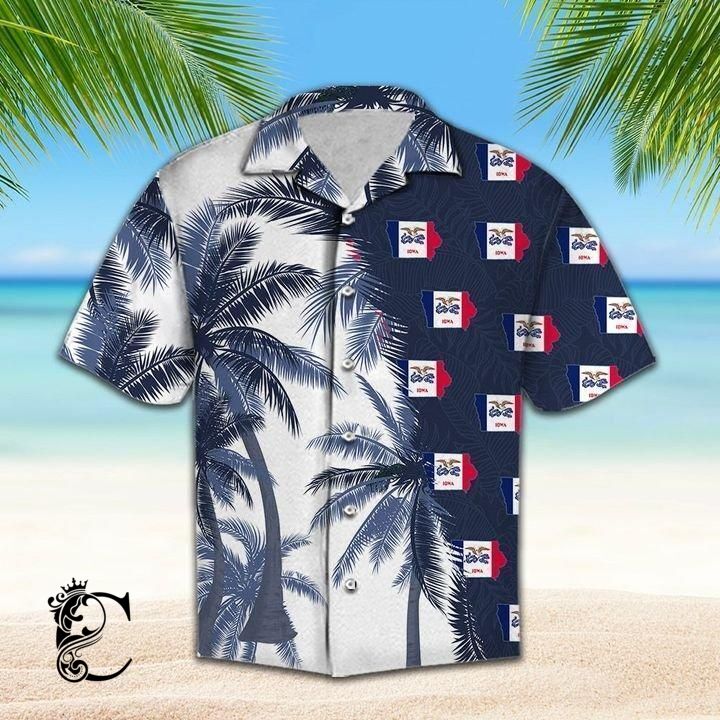 Beach Shirt High Quality Iowa Hawaiian Shirt- Chillicothemall