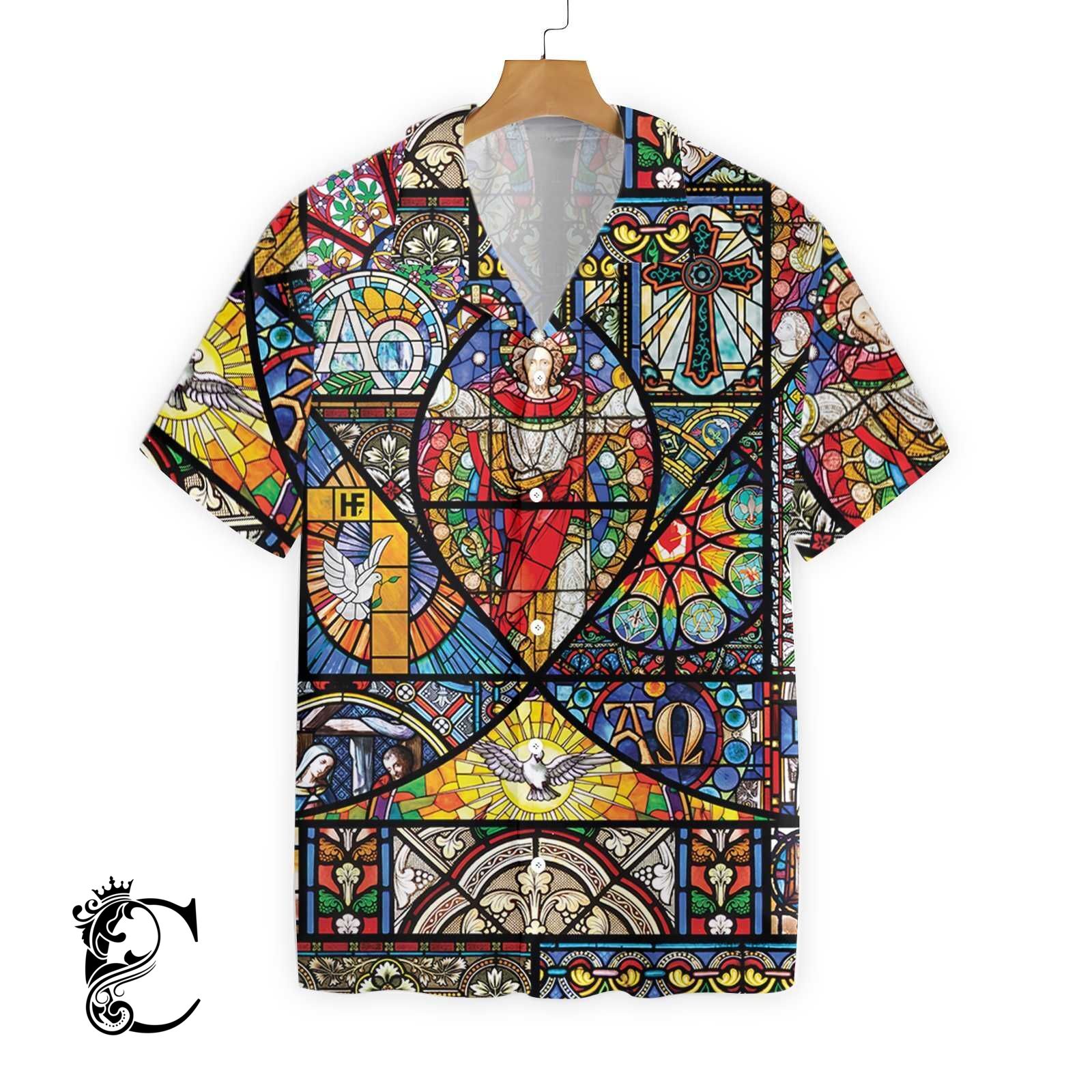 The Resurrection Of Jesus Colored Pattern Ez30 1103 Hawaiian Shirt