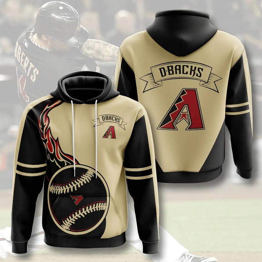 Arizona Diamondbacks Hoodie Fire Ball