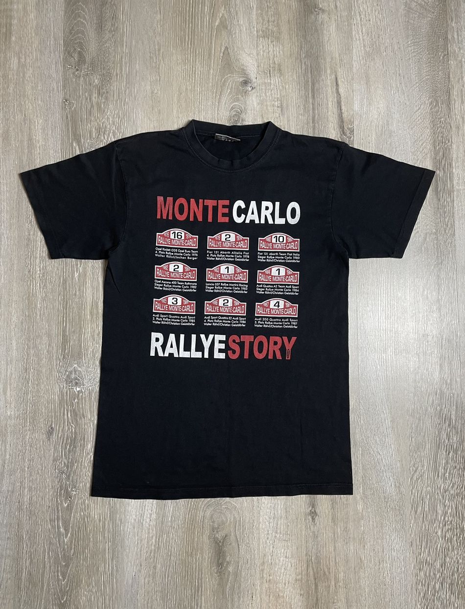 Vintage Monte Carlo Rally Rallye Story Big Print T-shirt, Shirt Outfit, Gift For Men, For Women