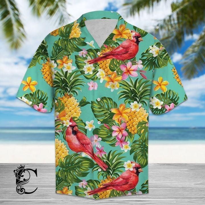 Beach Shirt Get Here Tropical Pineapple Hawaiian Shirt- Chillicothemall