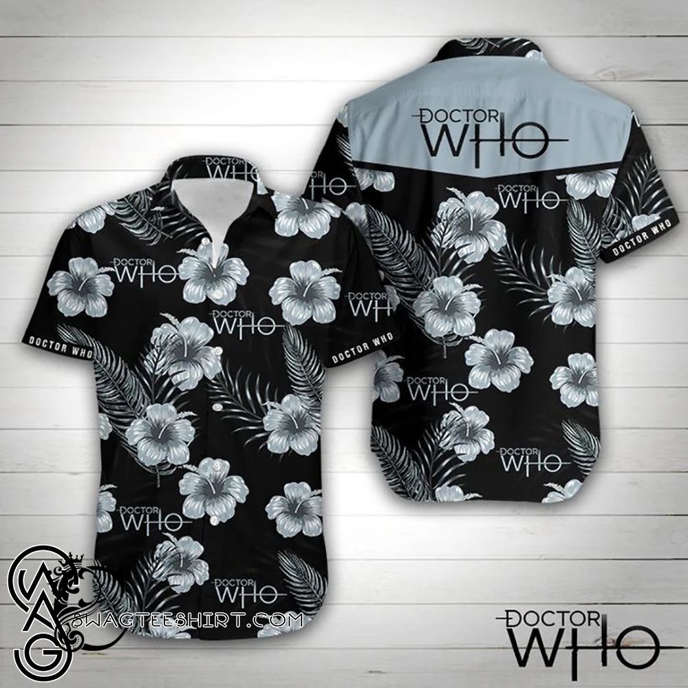 Beach Shirt Doctor Who Floral Hawaiian Shirt- Chillicothemall