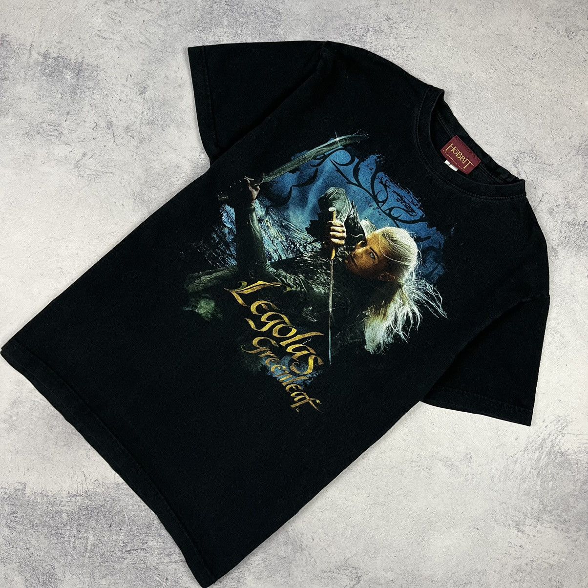 Vintage The Hobbit Legolas Greenleaf graphic promo tee 2012, Shirt Outfit, Gift For Men, For Women