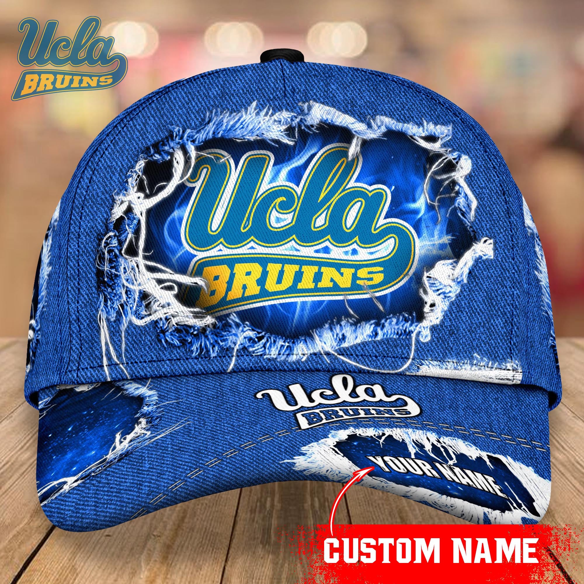 Ucla Bruins Baseball Caps Custom Name