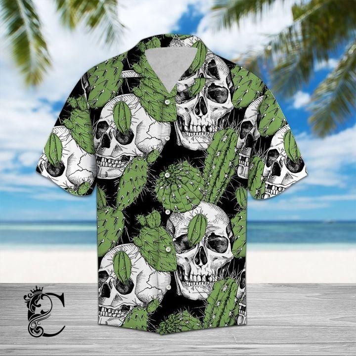 Beach Shirt Discover Cool Skull Hawaiian Shirt- Chillicothemall