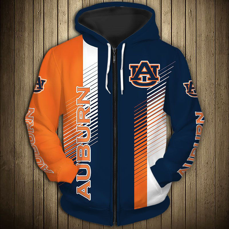 Auburn Tigers Hoodie Stripe