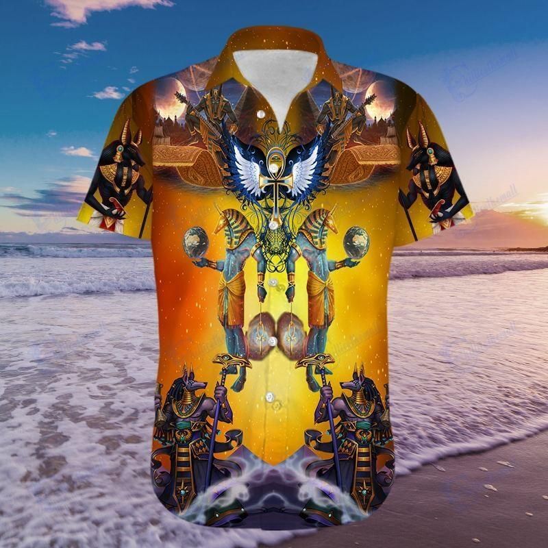 Amazing Ancient Egypt Hawaiian Aloha Shirts