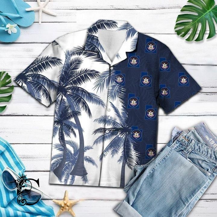 Beach Shirt Get Now Utah Hawaiian Shirt- Chillicothemall