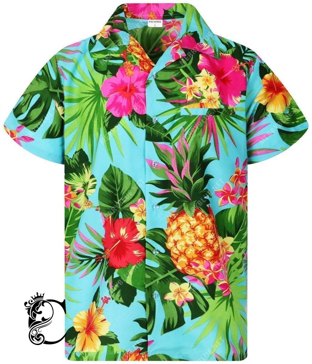 Beach Shirt Find King Kameha Funky Hawaiian Shirt- Chillicothemall