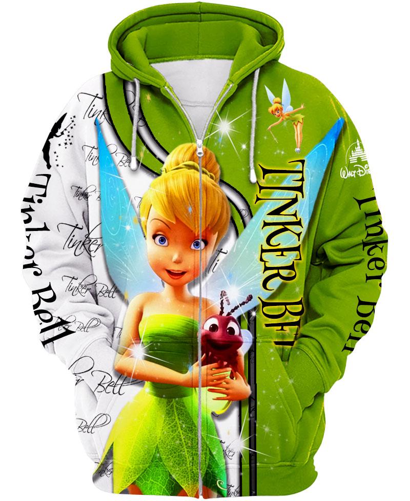 Tinker Bell Zip-Up Hoodie