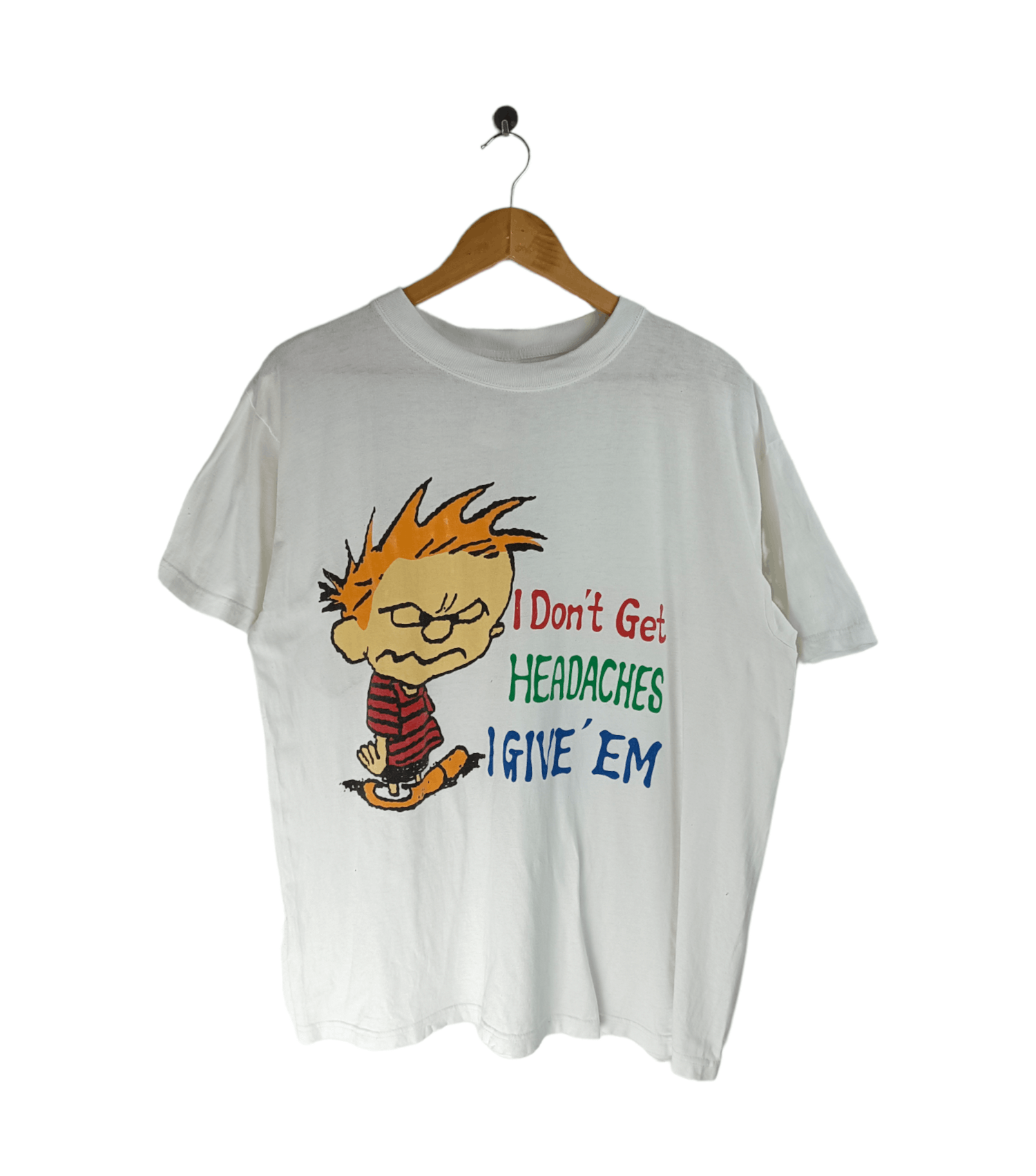 VINTAGE CALVIN & HOBBES COMICS TEE (garfield peanuts pooh), Shirt Outfit, Gift For Men, For Women