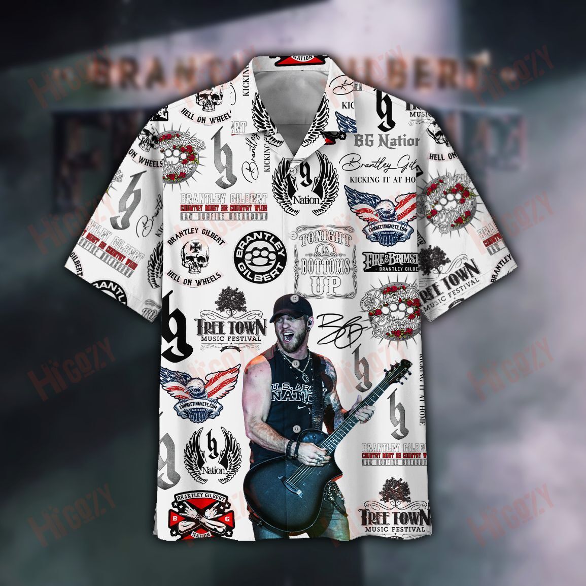 Brantley Gilbert Hawaiian Shirt Limited Edition