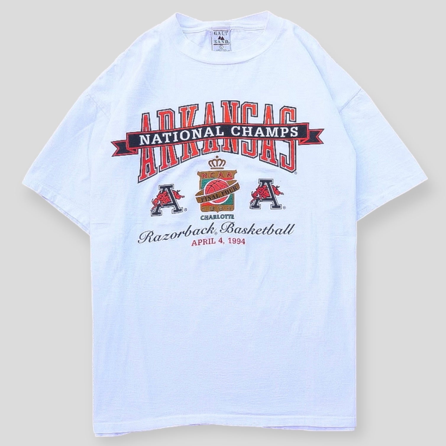 1994 Arkansas National Champs Final Four Tee