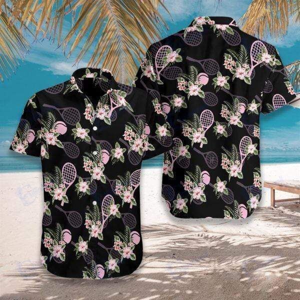 Beach Shirt Find Tennis Hawaiian Aloha Shirts- Chillicothemall