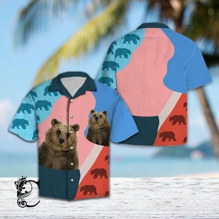 Beach Shirt Buy Bear Hawaiian Shirts – Lk359- Chillicothemall