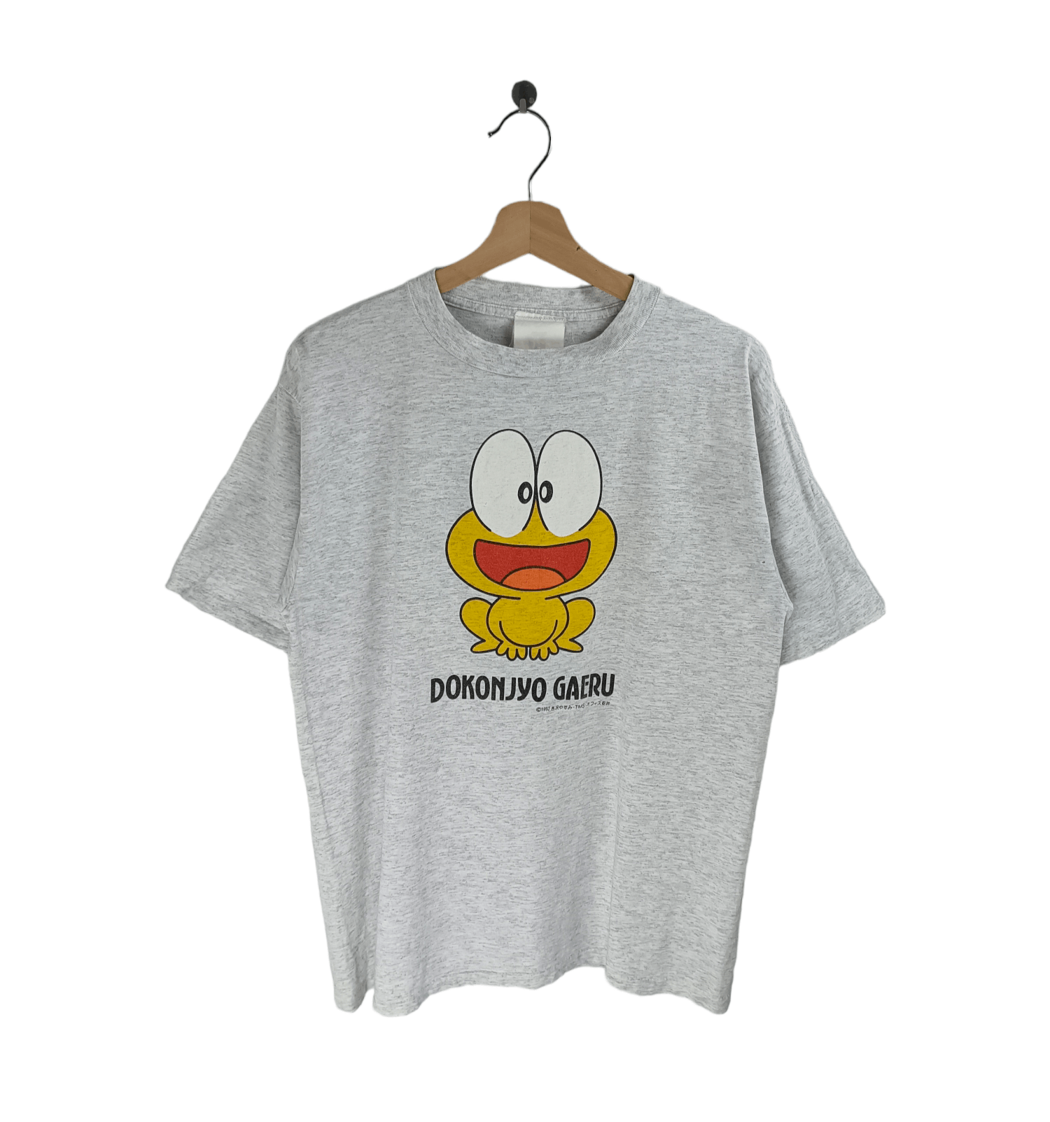 VINTAGE ’92 THE GUTSY FROG “Dokonj? Gaeru” (lupin mazinger), Shirt Outfit, Gift For Men, For Women