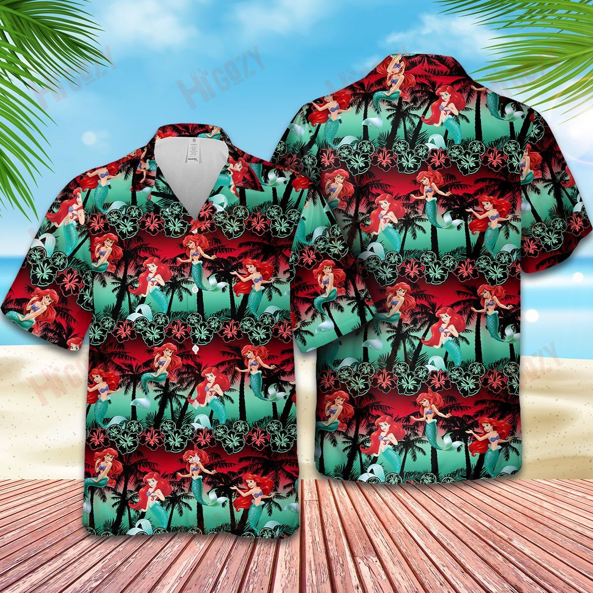 Ariel Hawaiian Shirt