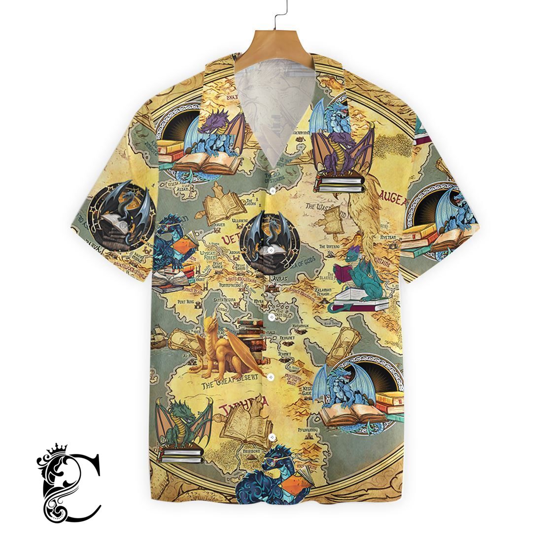 Books Dragon Ez15 0211 Hawaiian Shirt