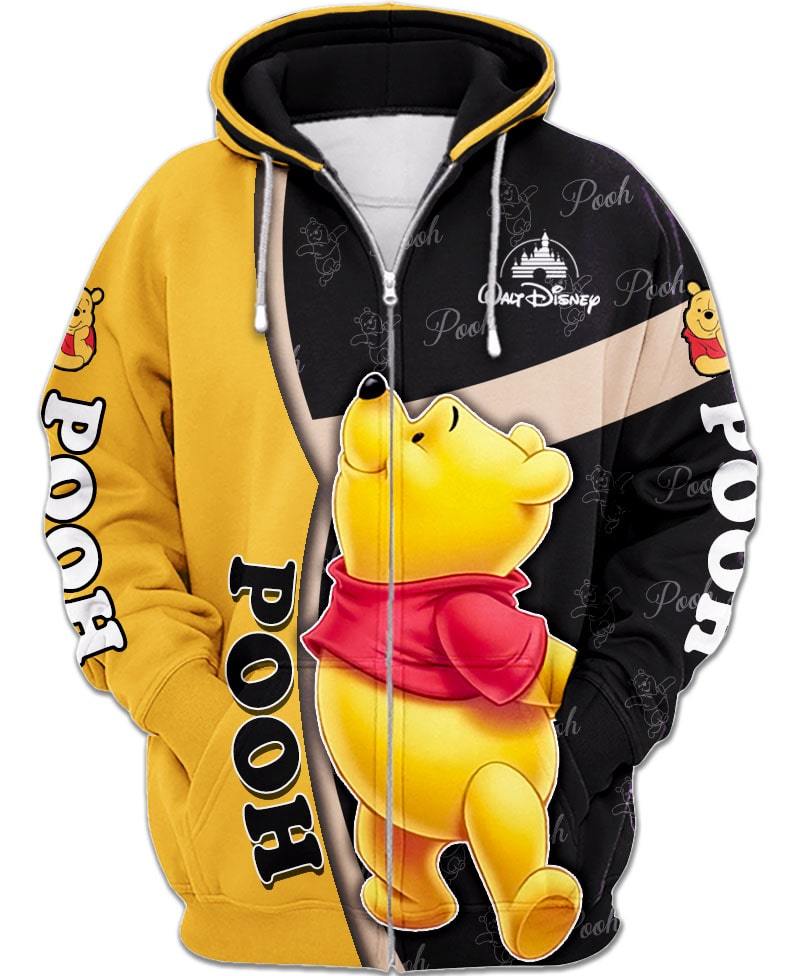 Winnie-The-Pooh Zip-Up Hoodie