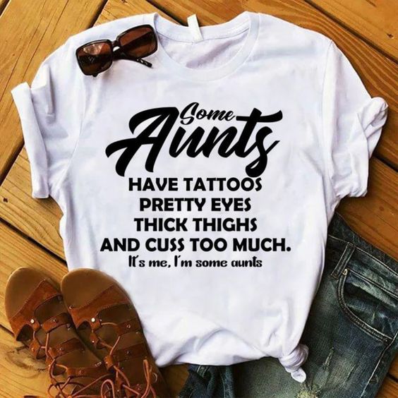 Auntie Cool Future Promoted White Unisex Tshirt