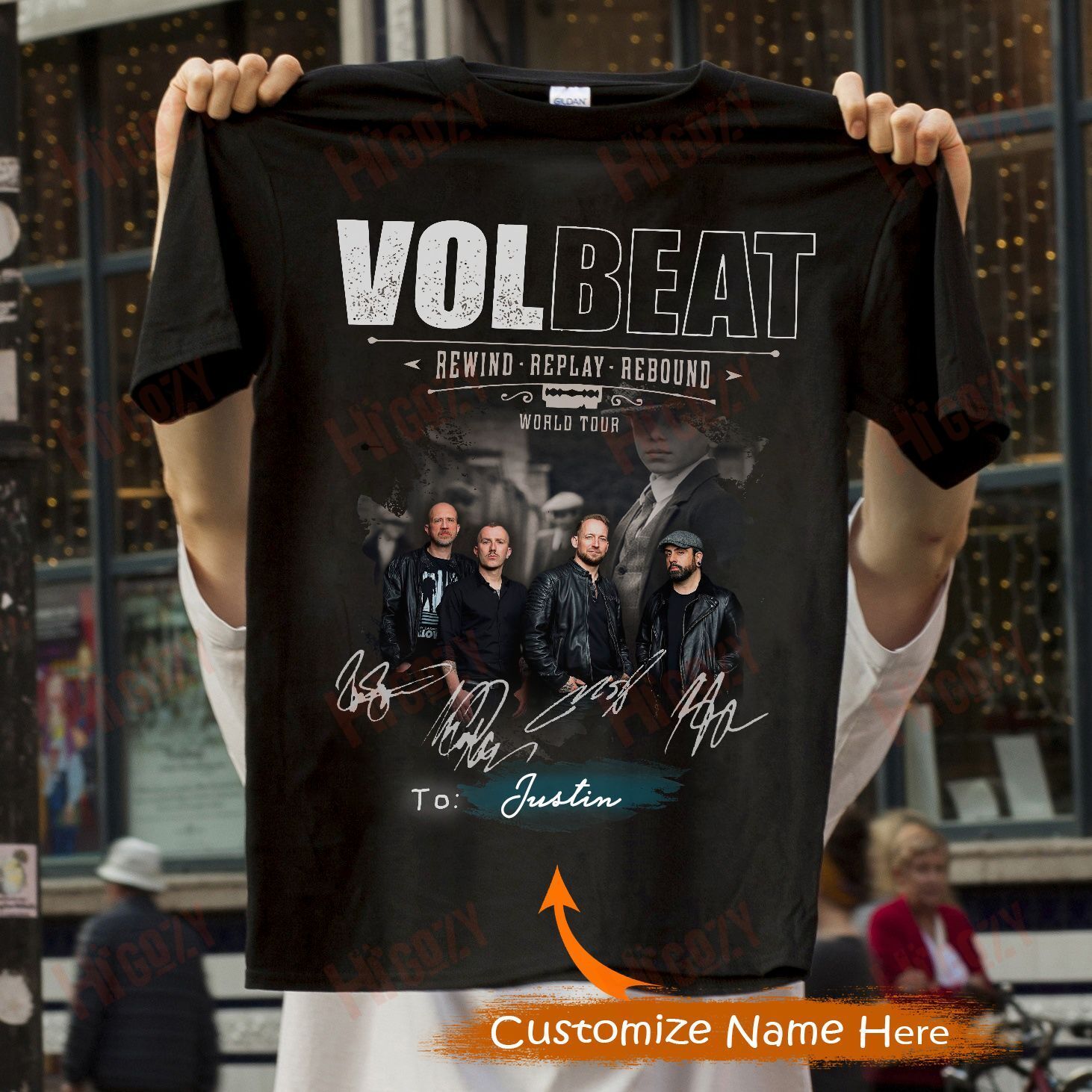 Volbeat Band Tour T-Shirt 2D – Nh316