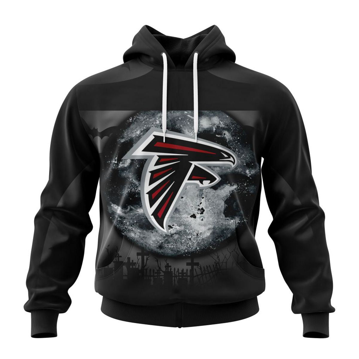 Atlanta Falcons Hoodies Halloween Custom Name & Number