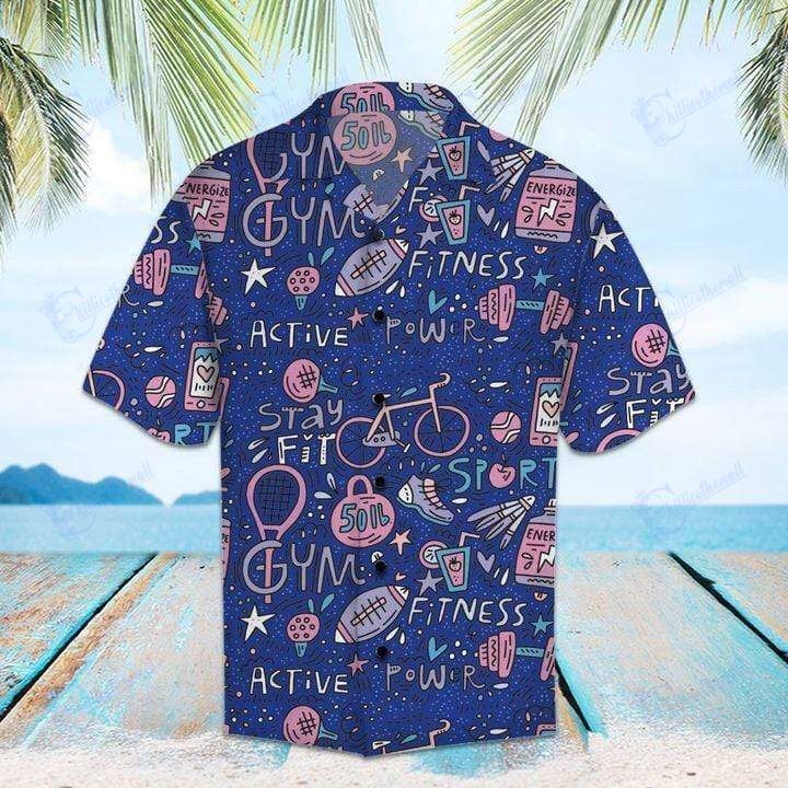 Beach Shirt Amazing Gym Girl Hawaiian Aloha Shirts- Chillicothemall