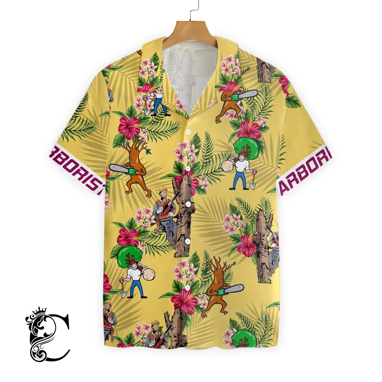 Arborist Ez15 1508 Hawaiian Shirt