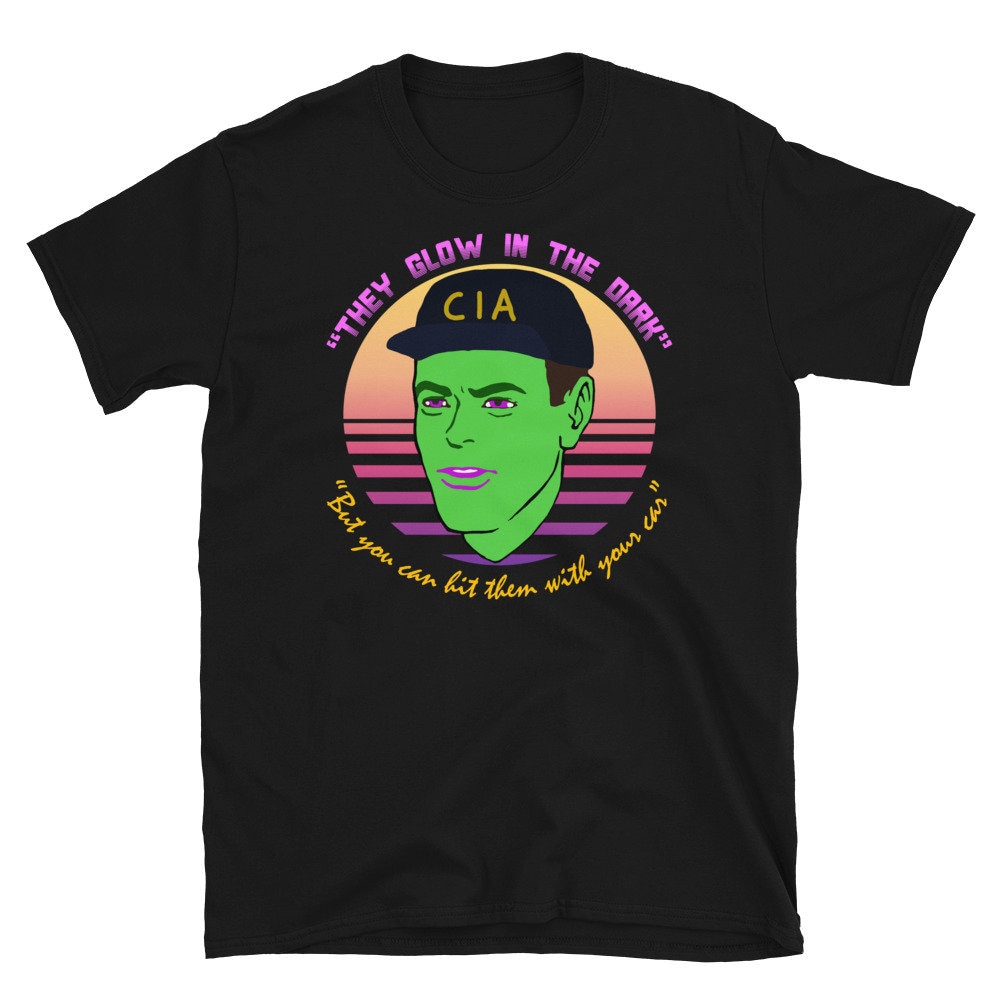 They Glow In The Dark – CIA, Undercover, Terry Davis, Meme T-Shirt