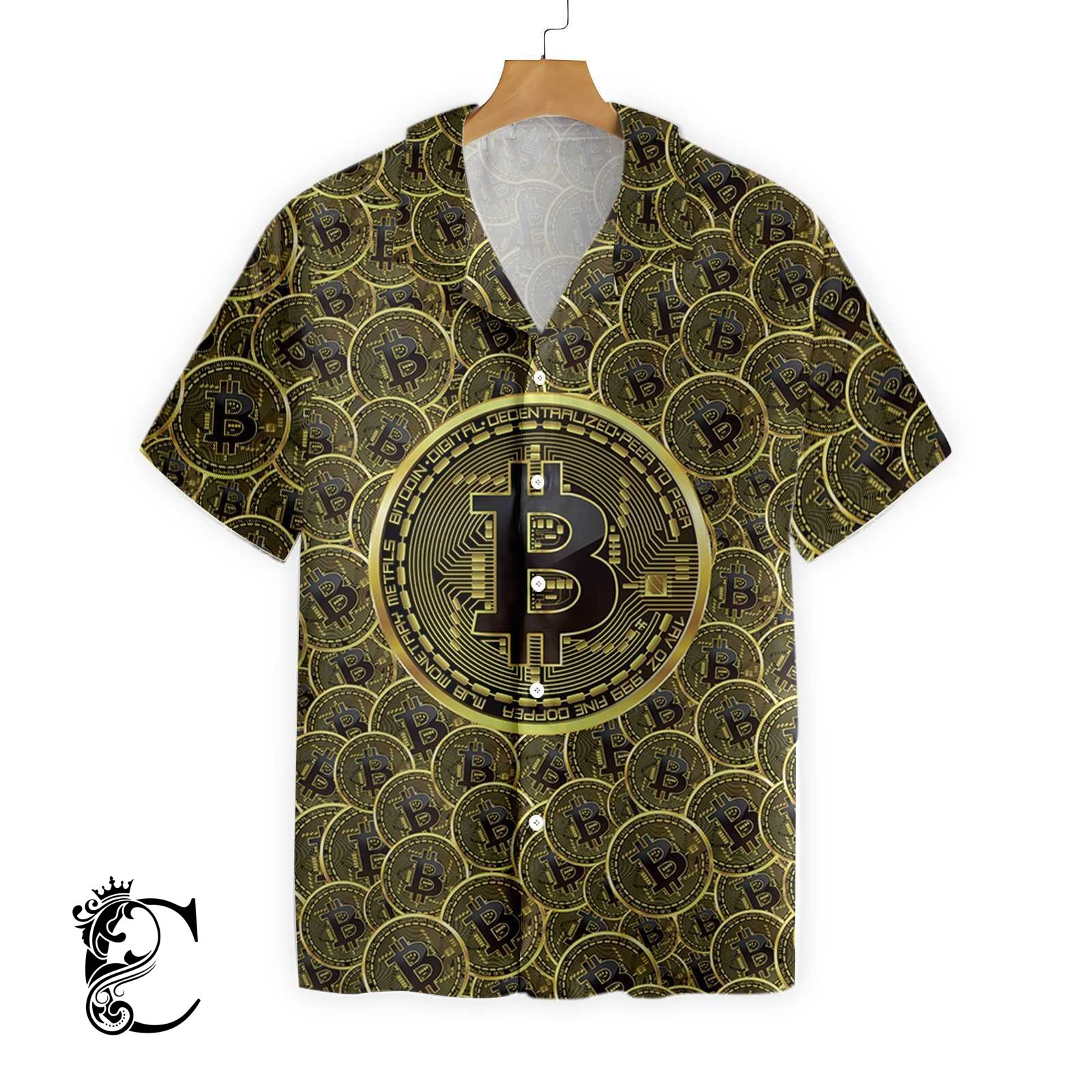 Bitcoins Hawaiian Shirt