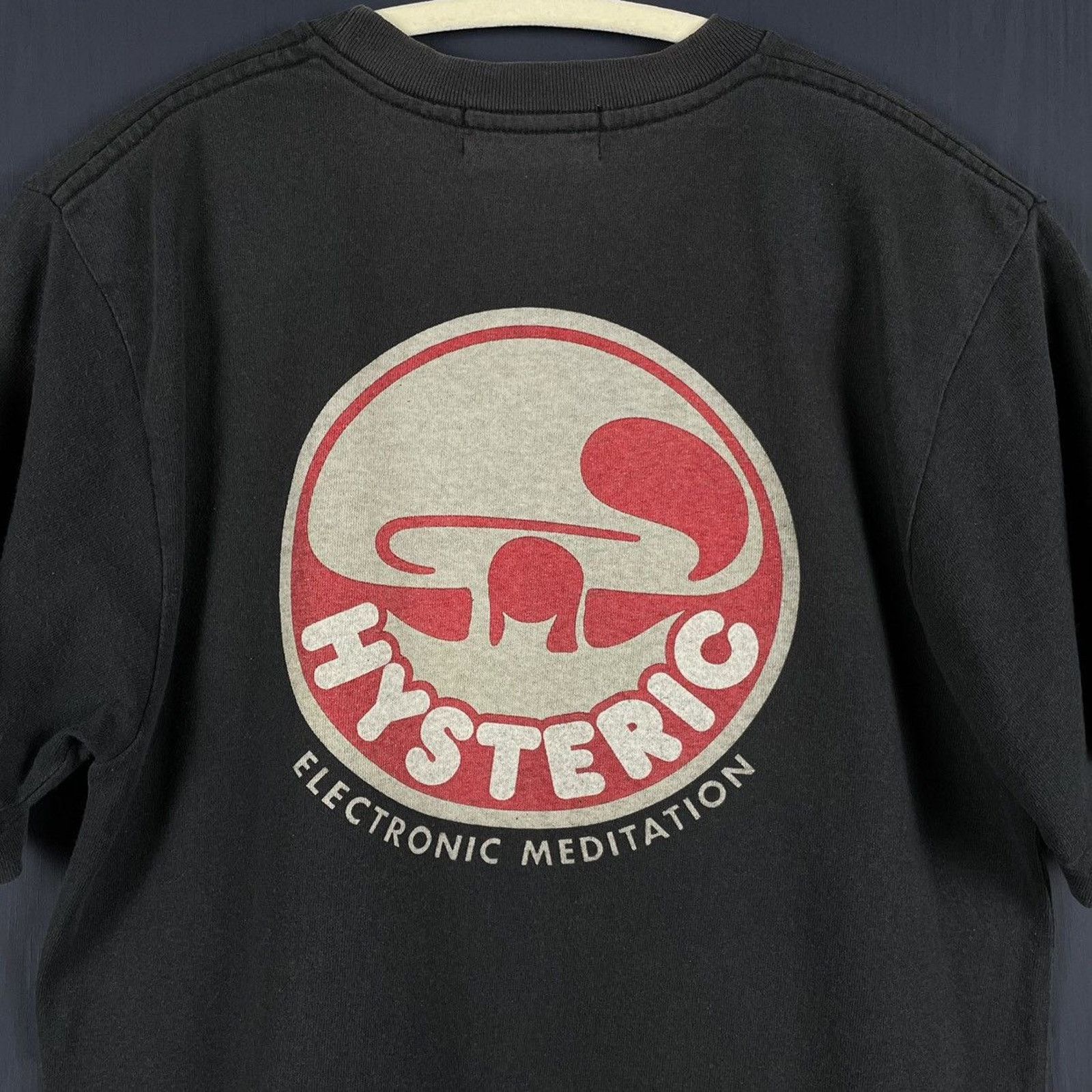 90s HYSTERIC GLAMOUR Electronic Meditation T-Shirt, Shirt Outfit, Gift For Men, For Women